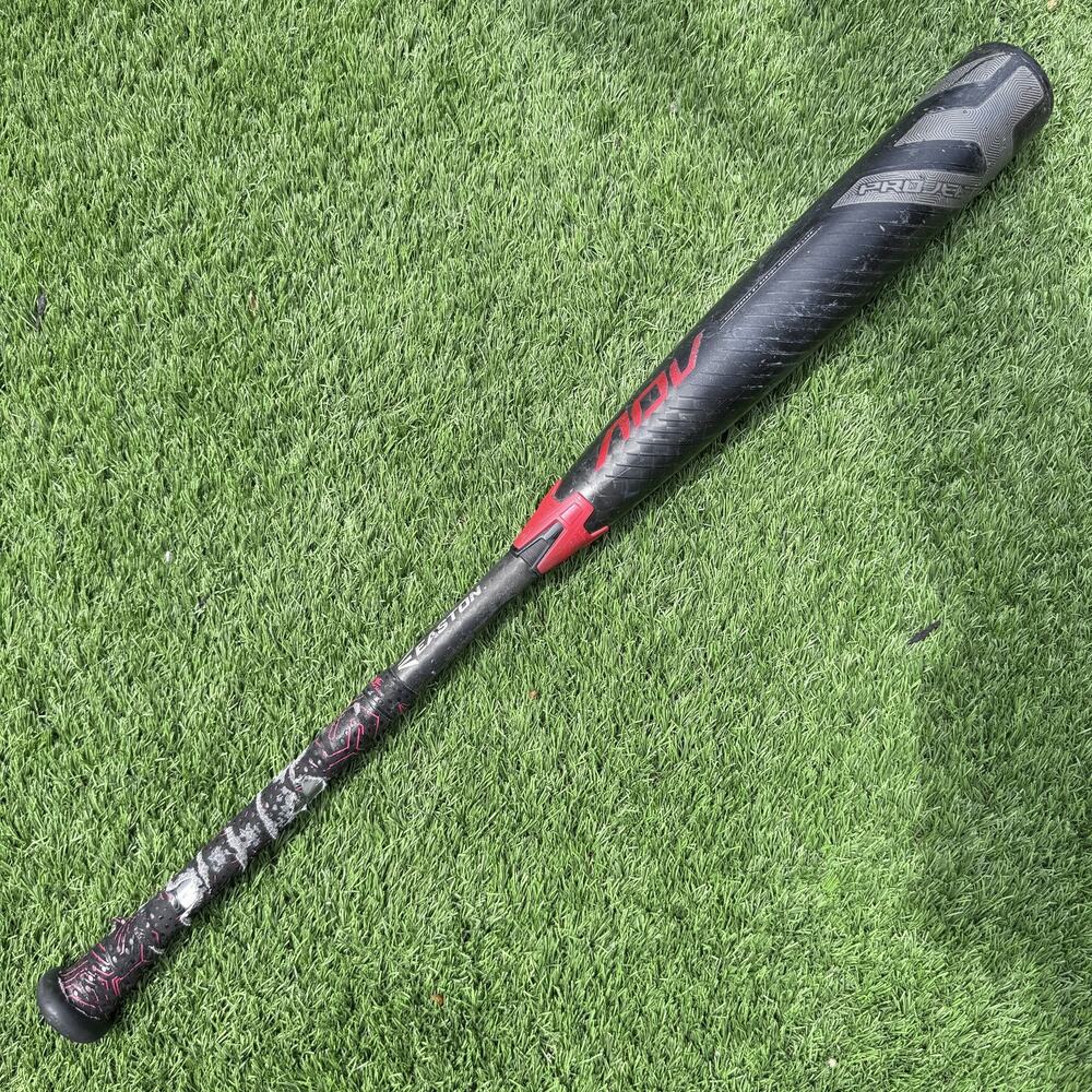 Easton Project 3 ADV BBCOR Baseball Bat 31"/28oz Composite Launch Comp Black Red